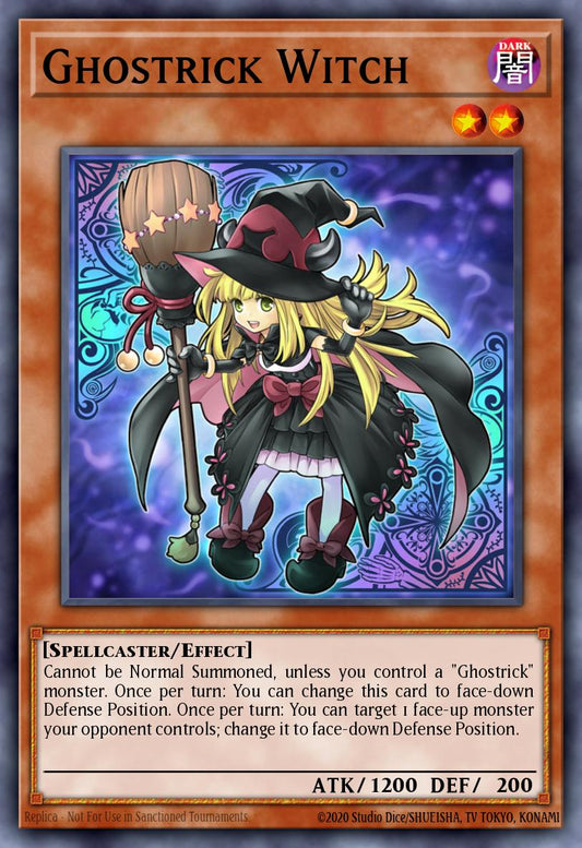 (140) YuGiOh TCG MP14: 2014 Mega-Tins Mega-Pack Single: Ghostrick Witch  Common