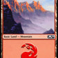 (274/280) Magic The Gathering Core 2020 Single: Mountain (V.2)  Land