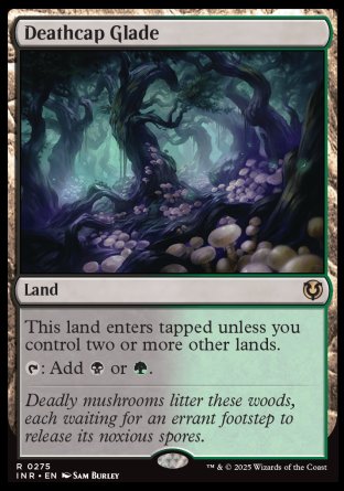 (275) Magic The Gathering Innistrad Remastered Single: Deathcap Glade Holo Rare