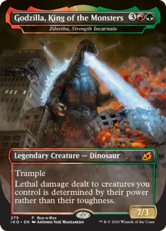 (275) Magic The Gathering Ikoria: Lair of Behemoths: Extras Single: Zilortha, Strength Incarnate Holo Mythic