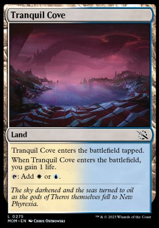(275) Magic The Gathering March of the Machine Single: Tranquil Cove Holo Common