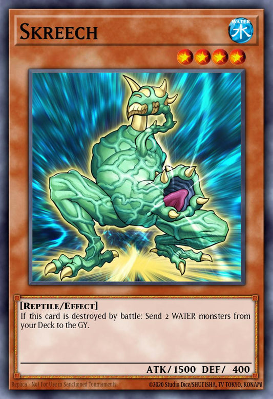(014) YuGiOh TCG SBSC: Speed Duel: Scars of Battle Single: Skreech  Common