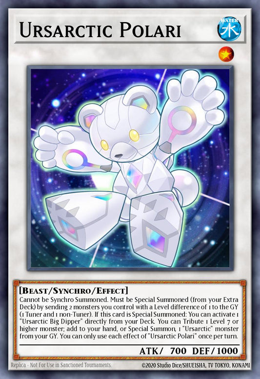 (033) YuGiOh TCG ANGU: Ancient Guardians Single: Ursarctic Polari (V.2 - Collectors Rare)  Collectors Rare