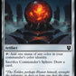 (276) Magic The Gathering Commander: The Lord of the Rings: Tales of Middle-earth Single: Commander's Sphere  Common