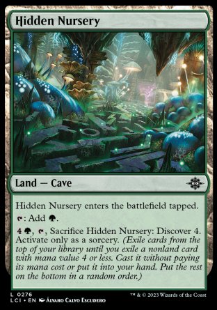 (276) Magic The Gathering The Lost Caverns of Ixalan Single: Hidden Nursery Holo Land