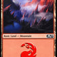 (276/280) Magic The Gathering Core 2020 Single: Mountain (V.4) Holo Land