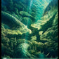 (276) Magic The Gathering Tarkir: Dragonstorm Single: Forest (V.1)  Land