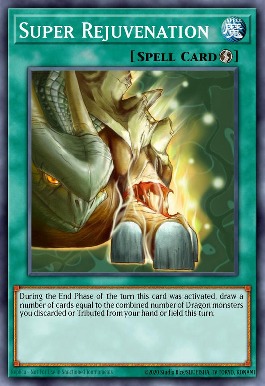 (162) YuGiOh TCG DB2: Dark Beginning 2 Single: Super Rejuvenation  Common