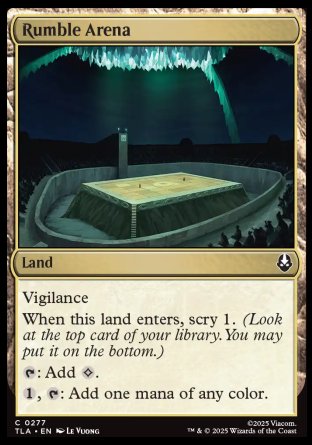 (277) Magic The Gathering Magic: The Gathering | Avatar: The Last Airbender Single: Rumble Arena  Common