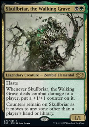 (277) Magic The Gathering Double Masters 2022 Single: Skullbriar, the Walking Grave Holo Rare