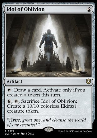 (277) Magic The Gathering Commander: Bloomburrow Single: Idol of Oblivion  Rare