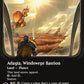 (277) Magic The Gathering Edge of Eternities: Extras Single: Adagia, Windswept Bastion (V.1)  Mythic