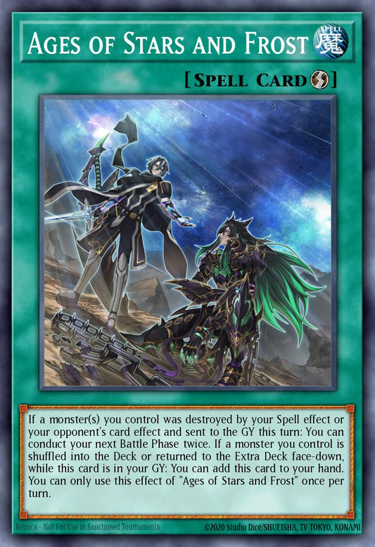 (059) YuGiOh TCG PHNI: Phantom Nightmare Single: Ages of Stars and Frost  Common