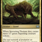 (278) Magic The Gathering Double Masters 2022 Single: Sprouting Thrinax  Uncommon
