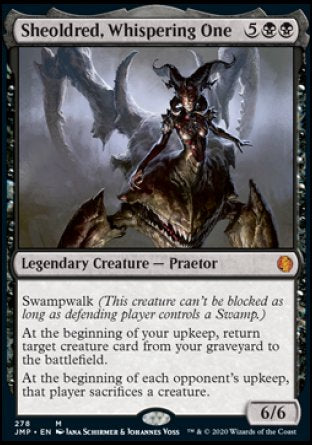 (278) Magic The Gathering Jumpstart Single: Sheoldred, Whispering One  Mythic