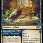 (278) Magic The Gathering Wilds of Eldraine: Extras Single: Horned Loch-Whale // Lagoon Breach Holo Rare