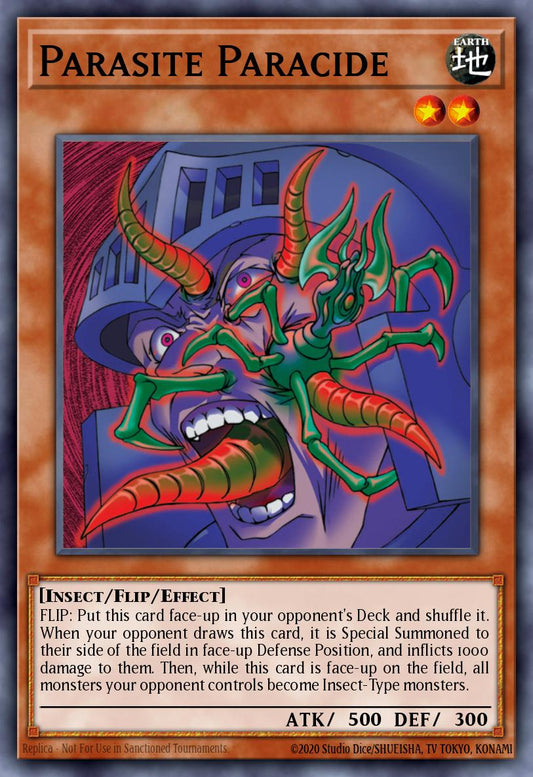 (003) YuGiOh TCG PSV: Pharaoh's Servant Single: Parasite Paracide (V.1 - Super Rare)  Super Rare