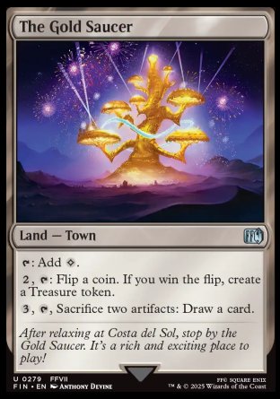 (279) Magic The Gathering Magic: The Gathering - FINAL FANTASY Single: The Gold Saucer  Uncommon