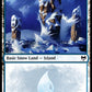 (279/285) Magic The Gathering Kaldheim Single: Snow-Covered Island (V.2) Holo Land