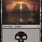 (279) Magic The Gathering March of the Machine Single: Swamp (V.1) Holo Land