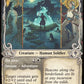 (279) Magic The Gathering Throne of Eldraine: Extras Single: Silverflame Squire // On Alert Holo Common