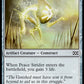(280/332) Magic The Gathering Double Masters Single: Peace Strider Holo Common