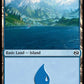 (280) Magic The Gathering Tarkir: Dragonstorm Single: Island (V.3)  Land