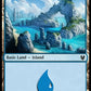 (280) Magic The Gathering Theros Beyond Death: Extras Single: Island (V.1)  Land