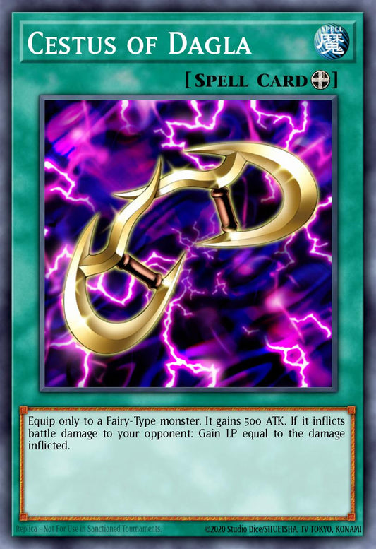 (EN090) YuGiOh TCG DCR: Dark Crisis Single: Cestus of Dagla (V.2 - Common)  Common