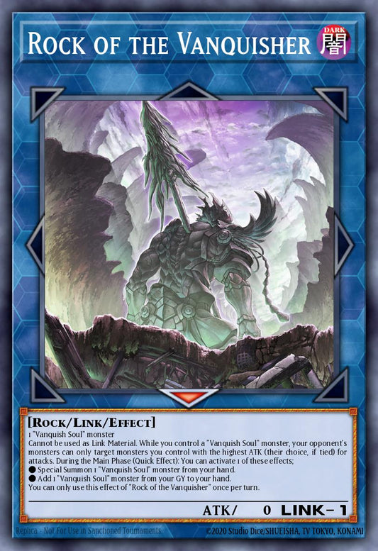 (022) YuGiOh TCG WISU: Wild Survivors Single: Rock of the Vanquisher  Ultra Rare