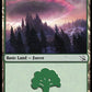 (281) Magic The Gathering March of the Machine Single: Forest (V.1) Holo Land