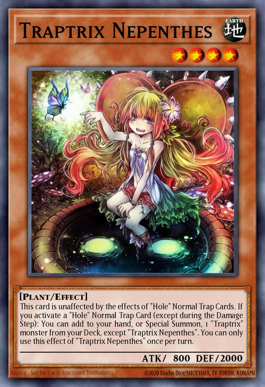(087) YuGiOh TCG MP14: 2014 Mega-Tins Mega-Pack Single: Traptrix Nepenthes  Common