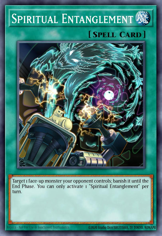 (188) YuGiOh TCG MP20: 2020 Tin of Lost Memories Mega Pack Single: Spiritual Entanglement  Common