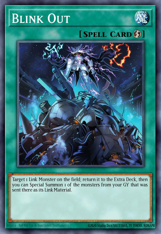 (068) YuGiOh TCG LEDE: Legacy of Destruction Single: Blink Out  Common