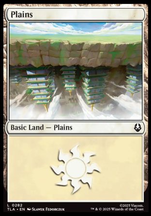 (282) Magic The Gathering Magic: The Gathering | Avatar: The Last Airbender Single: Plains (V.1)  Land
