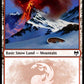 (282/285) Magic The Gathering Kaldheim Single: Snow-Covered Mountain (V.1)  Land