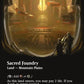 (282) Magic The Gathering Edge of Eternities: Extras Single: Sacred Foundry (V.1) Holo Rare