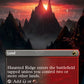 (282) Magic The Gathering Innistrad: Midnight Hunt: Extras Single: Haunted Ridge Holo Rare