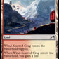 (282) Magic The Gathering Kamigawa: Neon Dynasty Single: Wind-Scarred Crag Holo Common