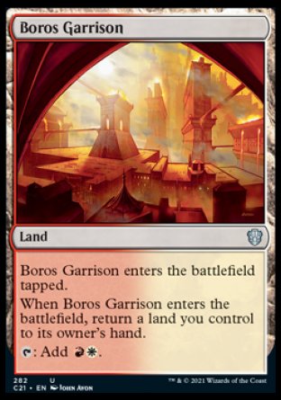 (282) Magic The Gathering Commander: Strixhaven Single: Boros Garrison  Uncommon