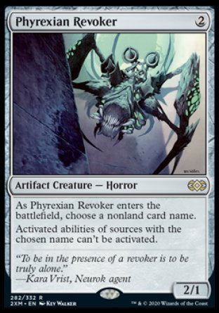 (282/332) Magic The Gathering Double Masters Single: Phyrexian Revoker  Rare