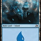 (282) Magic The Gathering Aetherdrift Single: Island (V.4)  Land
