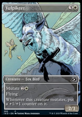 (282) Magic The Gathering Ikoria: Lair of Behemoths: Extras Single: Vulpikeet  Common
