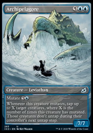 (283) Magic The Gathering Ikoria: Lair of Behemoths: Extras Single: Archipelagore Holo Uncommon