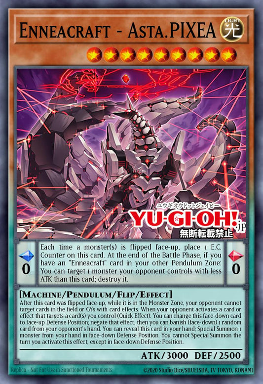 (021) YuGiOh TCG PHRE: Phantom Revenge Single: Enneacraft - Asta.PIXEA (V.2 - Super Rare)  Super Rare