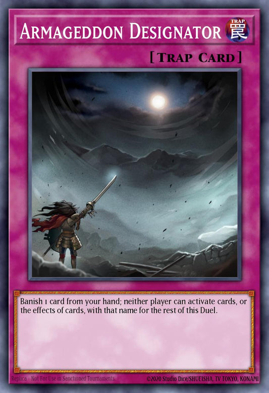 (112) YuGiOh TCG MP14: 2014 Mega-Tins Mega-Pack Single: Armageddon Designator  Common