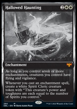 (284) Magic The Gathering Innistrad: Double Feature Single: Hallowed Haunting Holo Mythic