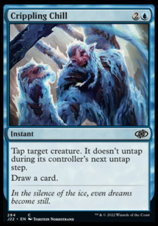 (284) Magic The Gathering Jumpstart 2022 Single: Crippling Chill  Common
