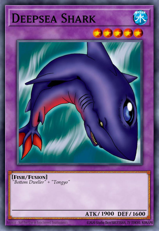 (038) YuGiOh TCG MRD: Metal Raiders Single: Deepsea Shark (V.2 - Common)  Common