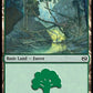(285) Magic The Gathering Tarkir: Dragonstorm Single: Forest (V.2)  Land